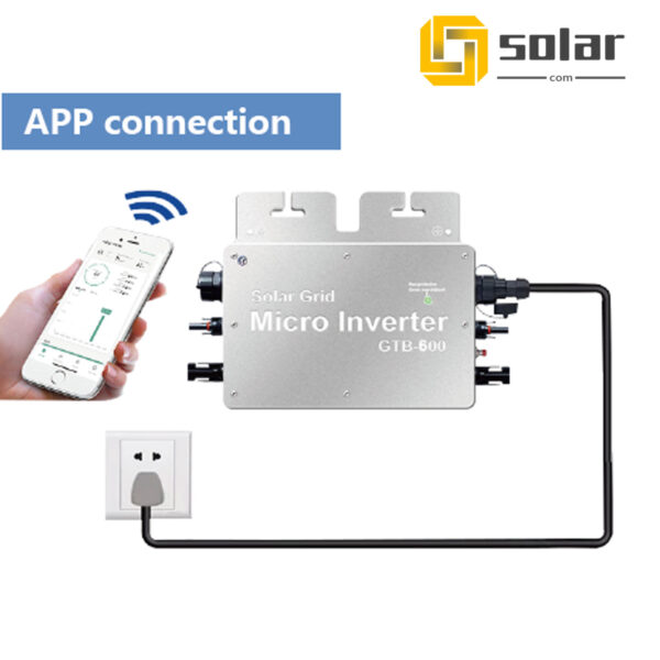 600w smart micro inverter, wirelss micro inverter