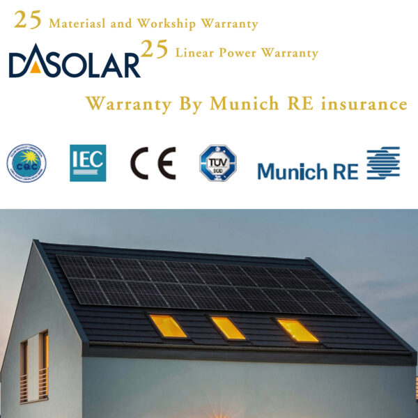 400W solar panel 25years warranty